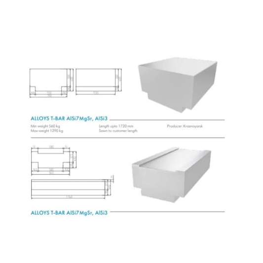 PRIMARY FOUNDRY ALLOYS T-BAR-02