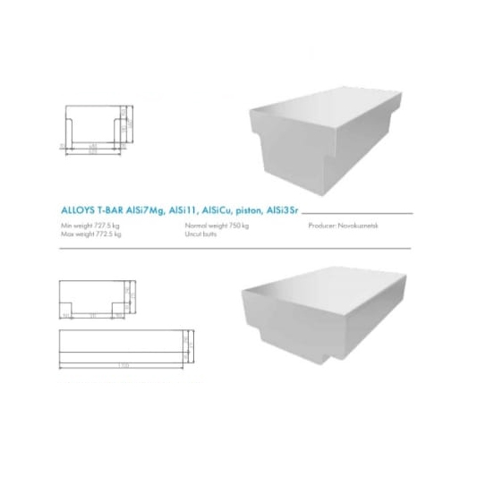 PRIMARY FOUNDRY ALLOYS T-BAR